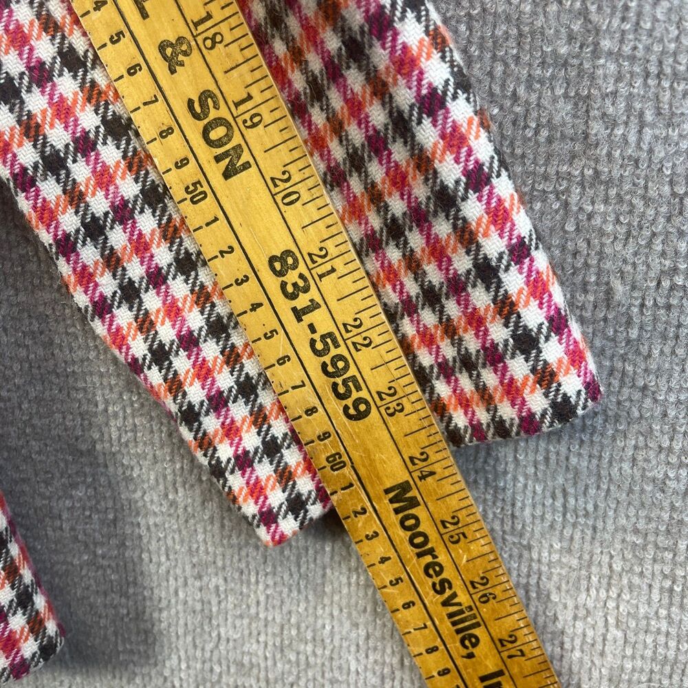 Talbots Blazer Womens 18W Plaid Houndstooth Career Classic Preppy Tailored Chic - Picture 15 of 16